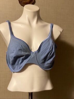 Playtex Light Blue Underwire Support Bra